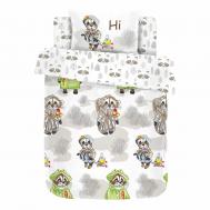 Комплект детского постельного белья  Еноты MONA LIZA