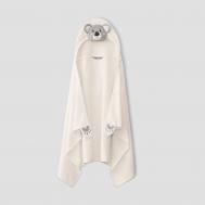 Детское полотенце с капюшоном  Фотис экрю 70х130 см Kids by togas