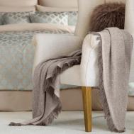 Плед  Кейсон серый букле 130х180 см Togas