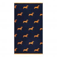 Детское полотенце  Bassotti синее с оранжевым 50х90 см Cleanelly Basic