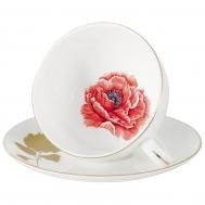 Чашка с блюдцем  0.25л мак Anna Lafarg