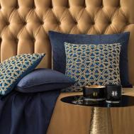 Подушка декоративная  Ленуар синий 45х45 см Togas