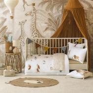 Комплект постельного белья  Сафари белый Детский Kids by togas
