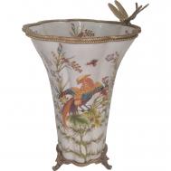 Ваза  со стрекозой 23х21х32 см ГЛАСАР