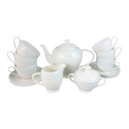 Сервиз чайный Дионис-Аквамарин 15 предметов на 6 персон АККУ