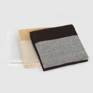 Набор кухонных салфеток  3 шт. 45x65см wh/brow Homelines textiles