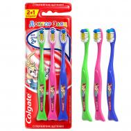 Зубная щетка  Доктор Заяц детская  2+, 2+1, супермягкая COLGATE