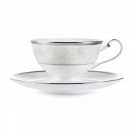 Чашка чайная с блюдцем Narumi Платиновый ноктюрн 230 мл Narumi