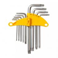 Набор малых ключей  Torx 9 шт КРЕОСТ