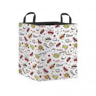 Корзина  для белья TLB-1 Comics Vibe 30х40х55 см Лакарт Дизайн