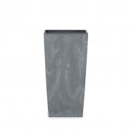 Кашпо Urbi square темно-серое 32х32х61 см Prosperplast