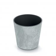 Кашпо Urbi round серое 30х29 см Prosperplast