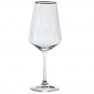 Набор бокалов  A.S. сандра золото для вина 550 мл 6 шт CRYSTALEX