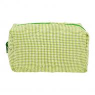 Косметичка  двусторонняя зелёная 17х9х13 см LADY PINK