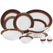 Сервиз обеденный  Midori Бухара 50 предметов 12 персон Anna Lafarg