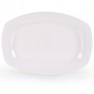Блюдо прямоугольное  Белый 32 см АККУ