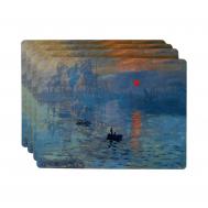 Набор подставок  восход солнца 4 шт 396х296 мм GenLex