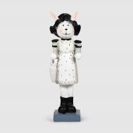 Фигурка декоративная  AZ0071 заяц 6,5x5,5x22 см Dekor pap