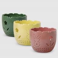 Подставка для яиц  11,3x11,3x9,3 см в ассортименте Dekor pap