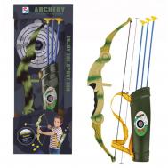 Лук  камуфляжный складной в наборе (WA-14358) в ассортименте Junfa