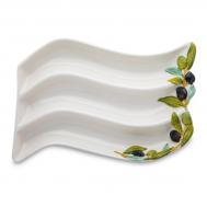 Блюдо для оливок  Оливки 27х21 см Edelweiss