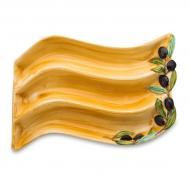 Блюдо для оливок  Оливки 27х21 см Edelweiss
