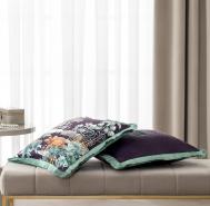 Подушка декоративная  Дриол фиолетовая 45x45 см Togas