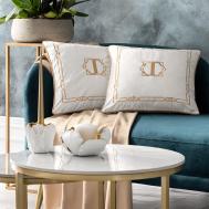 Подушка декоративная  Орейн белая 45x45 см Togas