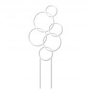 Опора для растений  Круги 15.5X37.5 См Белый Form plastic