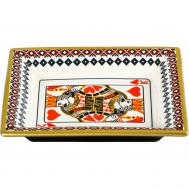 Блюдо  декоративное 19х16х4 см ГЛАСАР