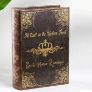 Шкатулка  в виде книги красная 19х7х27 см ГЛАСАР