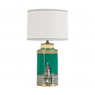 Светильник  с абажуром 39х39х68 см ГЛАСАР