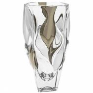 Ваза  Bamboo декор платина 30 см Bohemia Jihlava