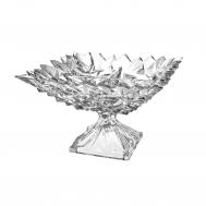 Салатник  Glacier на ножке 28 см Bohemia Jihlava