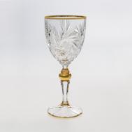 Набор бокалов для вина  Pinwheel зол 260 мл 6 шт Bohemia Jihlava