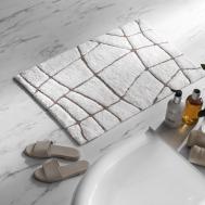 Коврик для ванной  Террон бело-бежевый 60х90 см Togas