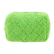 Косметичка  плюшевая зелёная 22,3х7,8х22,1 см LADY PINK