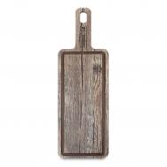 Доска с желобом  дуб мореный 36х12 см ComposeEat