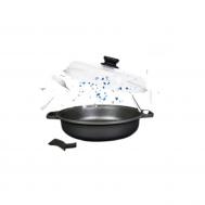 Сотейник индукционный  Blackplus с крышкой 28 см Risoli