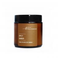 Свеча  Spicy Amber 90 г STELLA FRAGRANCE