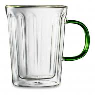 Кружка  Home Café de Paris с двойными стенками стекло 450 мл Decor de table