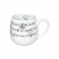 Кружка  музыка милые кошечки 400 мл Koenitz