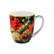 Кружка  Натюрморт с маками 400 мл Carmani
