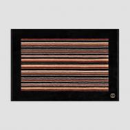 Коврик для ванной  Эрве коричнево-черный 60х90 см Togas