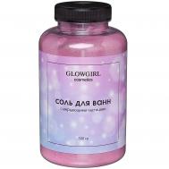 Соль для ванн  розовый гранат 500г GLOWGIRL