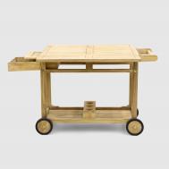 Тележка сервировочная  с 4 колесами  90(110)х70х80 см Jepara