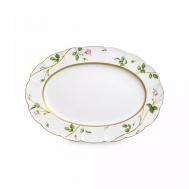 Блюдо овальное Narumi Цветущая Роза 38 см Narumi