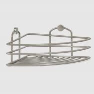 Полка в ванную угловая  1 ярусная Teknotel