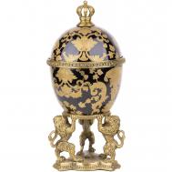 Шкатулка на трех львах  13х13х26 см ГЛАСАР