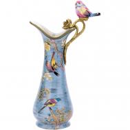 Кувшин с птичкой  14х11х30 см ГЛАСАР